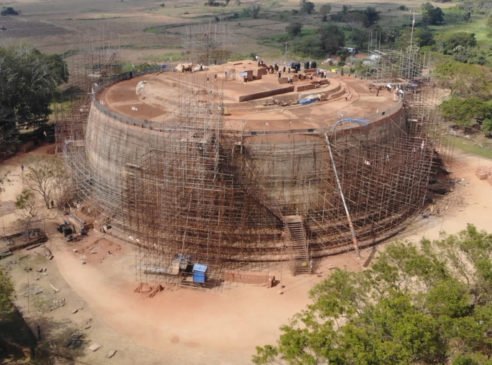 Restoration Project of Dighawapi Stupa